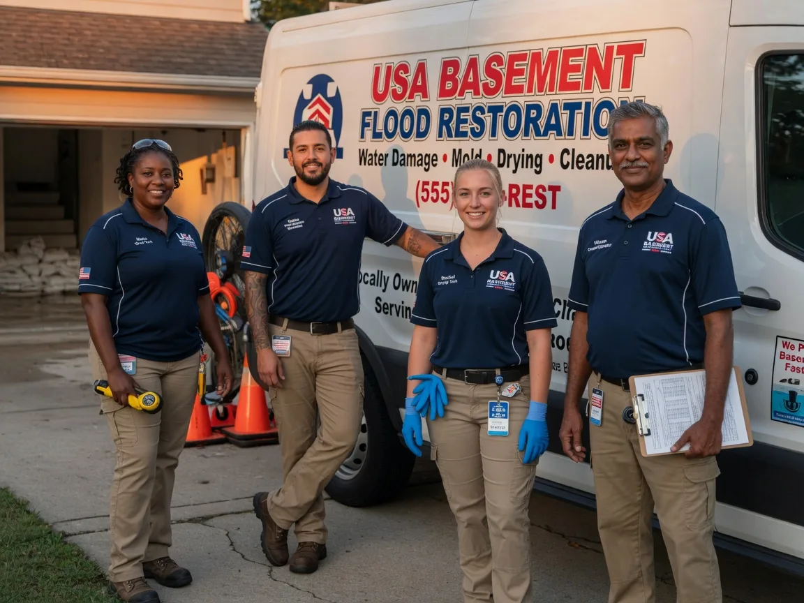 Basement Flood Cleanup company in Beaumont, MS